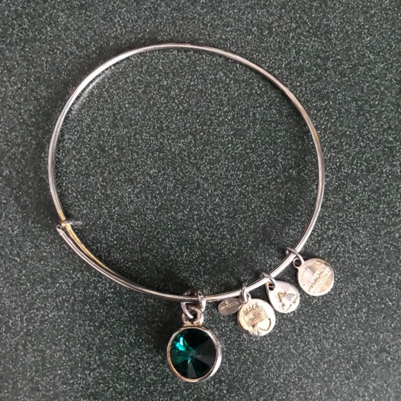 Alex and Ani Silver Expandable Wire Bracelet - Picture 4 of 15